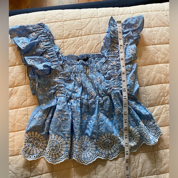 Zara Embroidery Top Size XS - Picture 7 of 10